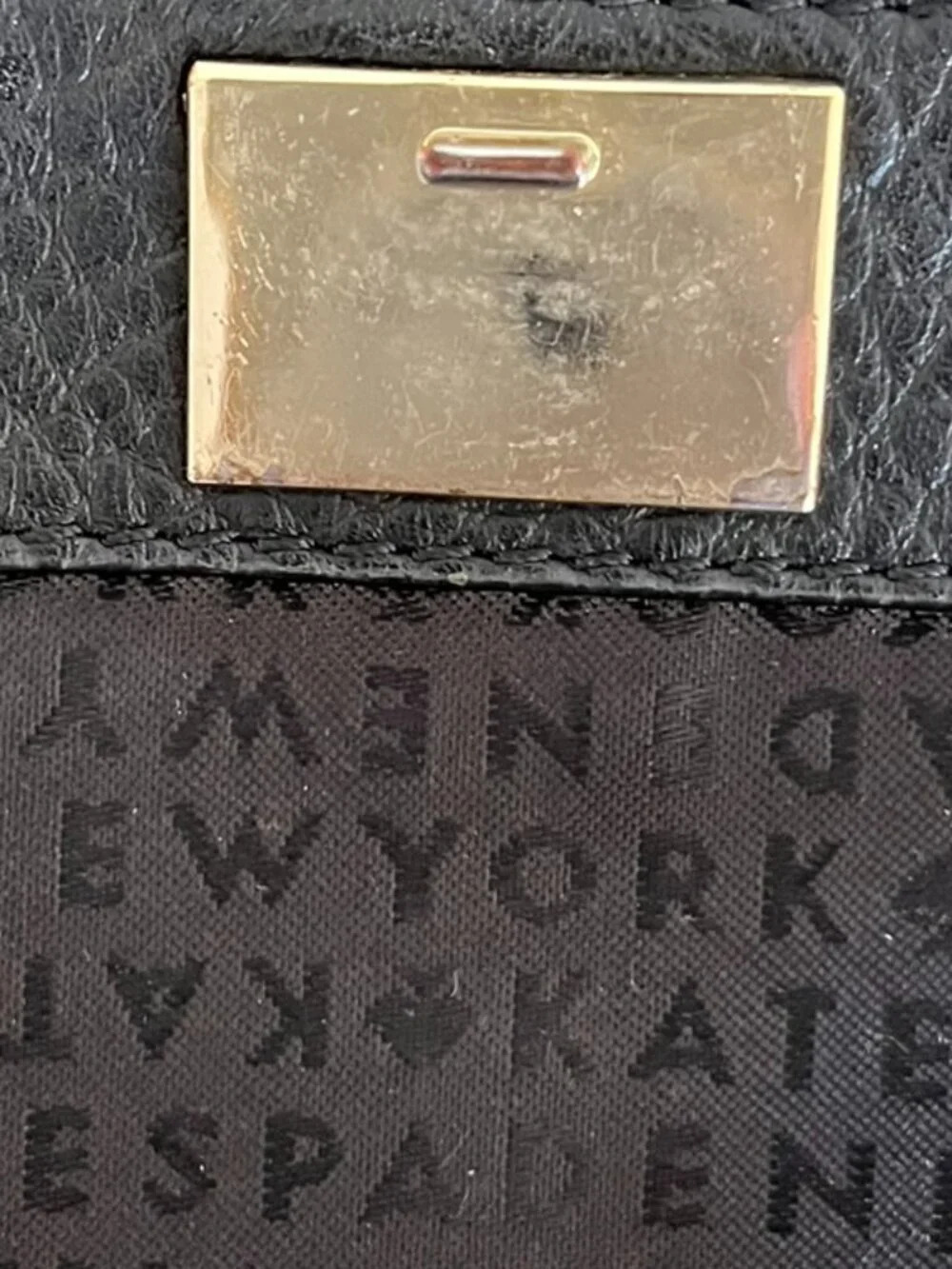 Kate Spade Lr Madison Willow Flap Black Saffiano Leather Crossbody Bag